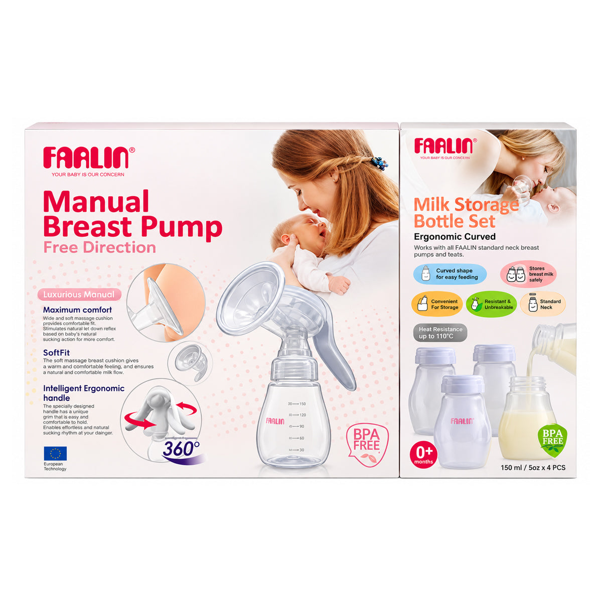 Farlin Free Direction Manual Breast Pump